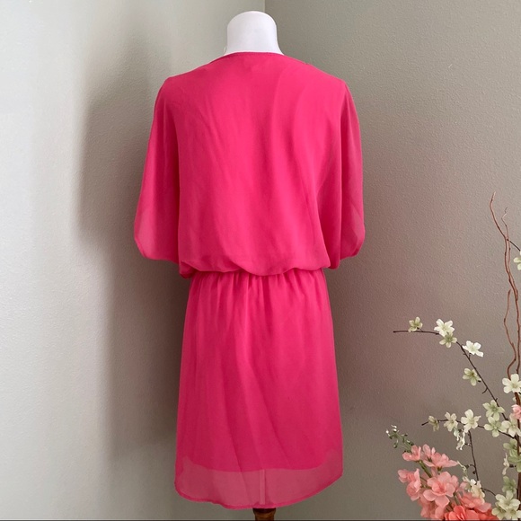 Honey Punch Pink Beaded Detail Dress - Picture 3 of 4